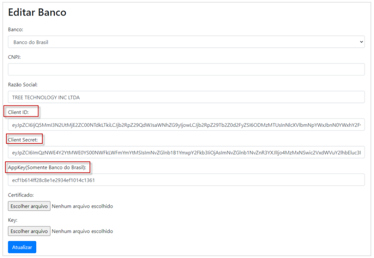 Manual Homologação API – Banco do Brasil – Athenas